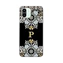Printed Hard Back Cover Case for Mi Redmi A1 2022 Back Cover (Alphabet P) -1803