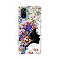 Printed Hard Back Cover Case for Mi Redmi Note 10 | Mi Redmi Note 10S Back Cover (Floral Hairstyle Girl) -1803