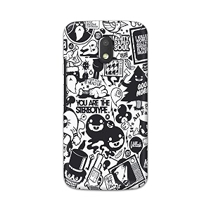 Printed Hard Back Cover Case for Motorola