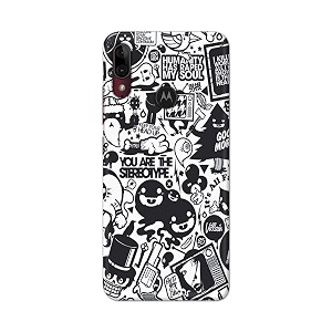 Printed Hard Back Cover Case for Motorola