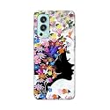 Printed Hard Back Cover Case for OnePlus Nord 2 5G Back Cover (Floral Hairstyle Girl) -1803