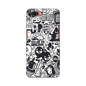 Printed Hard Back Cover Case for Oppo
