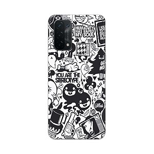 Printed Hard Back Cover Case for Oppo