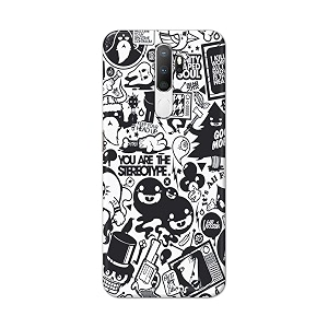 Printed Hard Back Cover Case for Oppo