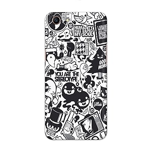 Printed Hard Back Cover Case for Oppo