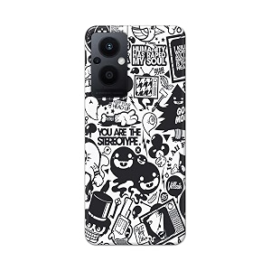 Printed Hard Back Cover Case for Oppo