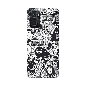 Printed Hard Back Cover Case for Oppo
