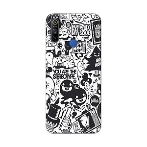 Printed Hard Back Cover Case for Realme