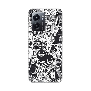 Printed Hard Back Cover Case for Realme