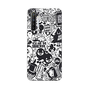 Printed Hard Back Cover Case for Realme