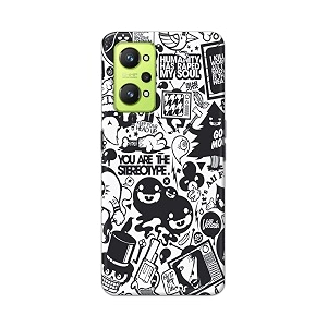 Printed Hard Back Cover Case for Realme