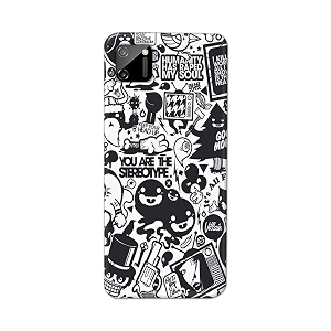 Printed Hard Back Cover Case for Realme