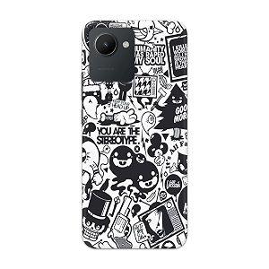 Printed Hard Back Cover Case for Realme