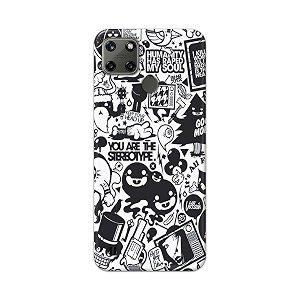 Printed Hard Back Cover Case for Realme
