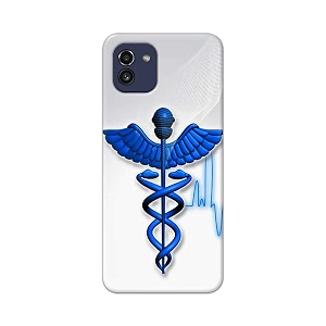 printed hard back cover case for samsung galaxy a03 back cover medical doctor -1803
