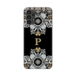 printed hard back cover case for samsung galaxy a13 4g back cover alphabet p -1803
