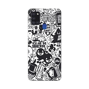 Printed Hard Back Cover Case for Samsung