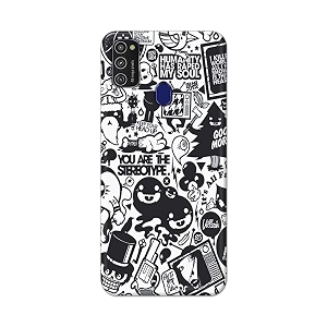Printed Hard Back Cover Case for Samsung