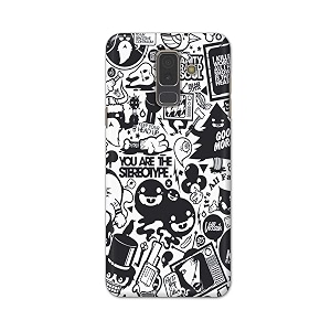 Printed Hard Back Cover Case for Samsung
