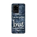 Printed Hard Back Cover Case for Samsung Galaxy S20 Ultra 4G | Samsung S20 Ultra 5G Back Cover (I Am Not Perfect I Am Limited Edition) -1803