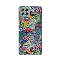 Printed Hard Back Cover Case for Samsung Galaxy M53 5G Back Cover (Miraculous Patterns) -1803