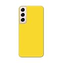 Printed Hard Back Cover Case for Samsung Galaxy S22 Plus 5G | S22+ 5G Back Cover (Plain Yellow) -1803