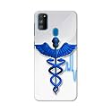 Printed Hard Back Cover Case for Samsung Galaxy M30s Back Cover (Medical Doctor) -1803