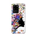 Printed Hard Back Cover Case for Samsung Galaxy S20 Ultra 4G | Samsung S20 Ultra 5G Back Cover (Floral Hairstyle Girl) -1803