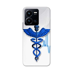 Printed Hard Back Cover Case for Vivo