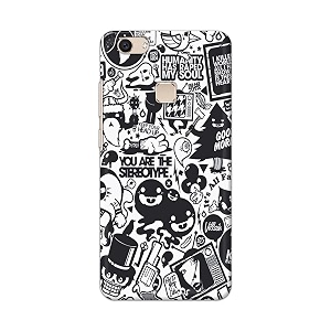Printed Hard Back Cover Case for Vivo