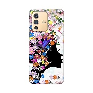 Printed Hard Back Cover Case for Vivo