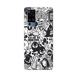 Printed Hard Back Cover Case for Vivo