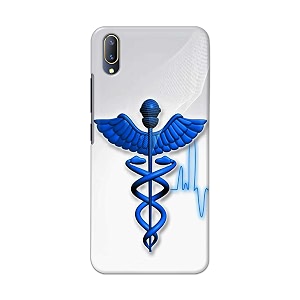 printed hard back cover case for vivo v11 pro back cover medical doctor -1803