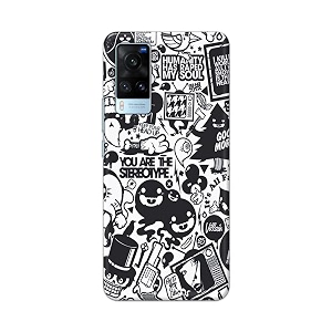Printed Hard Back Cover Case for Vivo