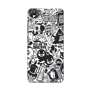 Printed Hard Back Cover Case for Vivo