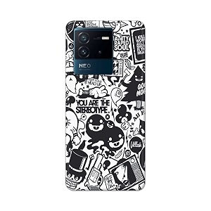 Printed Hard Back Cover Case for Vivo