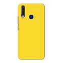 Printed Hard Back Cover Case for Vivo Y15 | Vivo Y17 | Vivo Y11 | Vivo U10 | Vivo Y12 | Vivo Y12i Back Cover (Plain Yellow) -1803