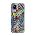 Printed Hard Back Cover Case for Vivo