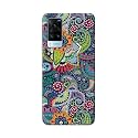 Printed Hard Back Cover Case for Vivo