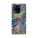 Printed Hard Back Cover Case for Vivo