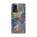 Printed Hard Back Cover Case for Vivo iQOO 7 5G Back Cover (Miraculous Patterns) -1803