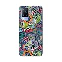 Printed Hard Back Cover Case for Vivo