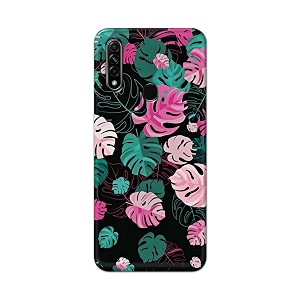 printed hard back cover for oppo a31 back cover seamless leaves -190724ea