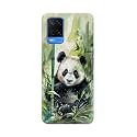 Printed Hard Back Cover for Oppo A54 4G Back Cover (Panda -J1) -190724(EA)