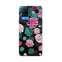 Printed Hard Back Cover for Oppo A54 4G Back Cover (Seamless Leaves) -190724(EA)
