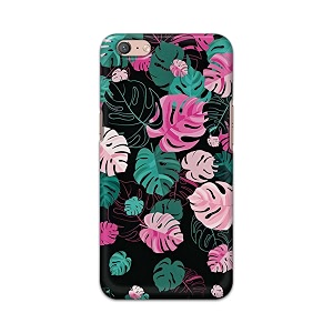 printed hard back cover for oppo a71 2017 back cover seamless leaves -190724ea