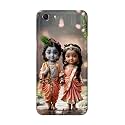 Printed Hard Back Cover for Oppo A83 Back Cover (Radha Krishna Love -J2) -190724(EA)