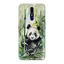 Printed Hard Back Cover for Oppo F11 Back Cover (Panda -J1) -190724(EA)