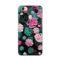 Printed Hard Back Cover for Oppo F5 | Oppo F5 Youth | Oppo F5 Plus Back Cover (Seamless Leaves) -190724(EA)
