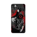Printed Hard Back Cover for Oppo F7 Back Cover (Hoodie Rapper) -190724(EA)